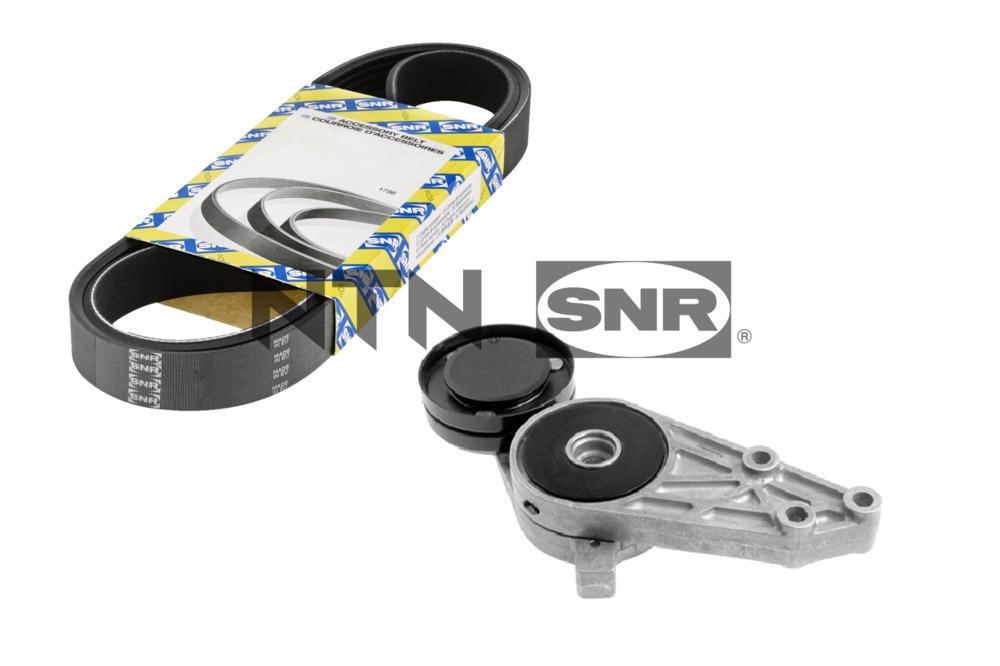 Drive belt kit Audi A4: KA85732 SNR V-Ribbed Belt Set
