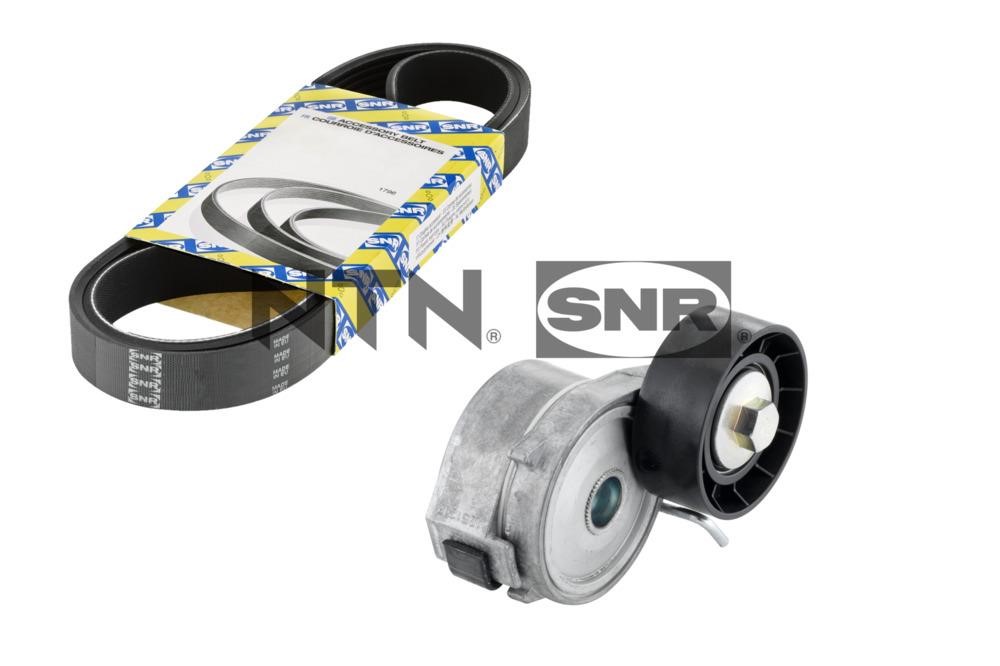 Drive belt kit Ford Kuga: KA85213 SNR V-Ribbed Belt Set