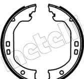 530742 Metelli Brake Shoe Set, parking brake