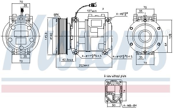 Buy Nissens 890901 at a low price in United Arab Emirates!
