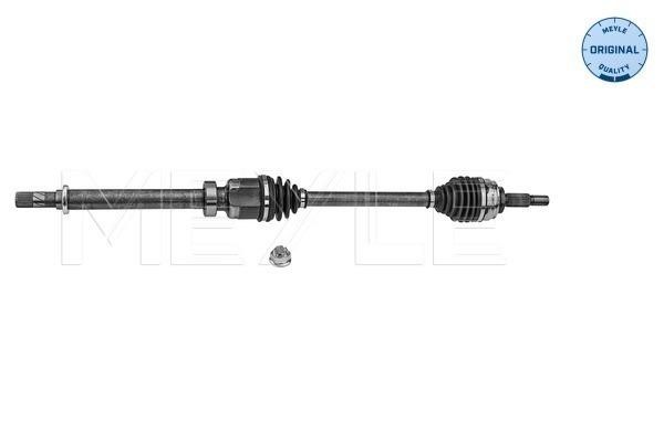 CV axle Dacia Sandero: 16144980140 Meyle Drive shaft