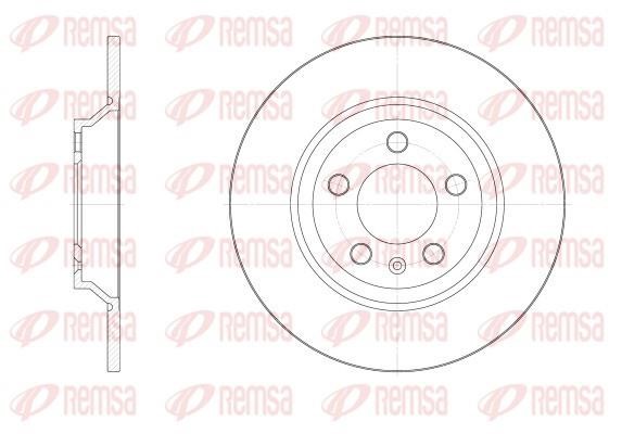 Remsa 62521.00 Brake disc 6252100 6252100 Remsa Brake disc