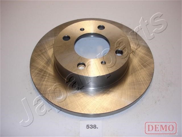Japanparts DI-538C Unventilated front brake disc DI538C