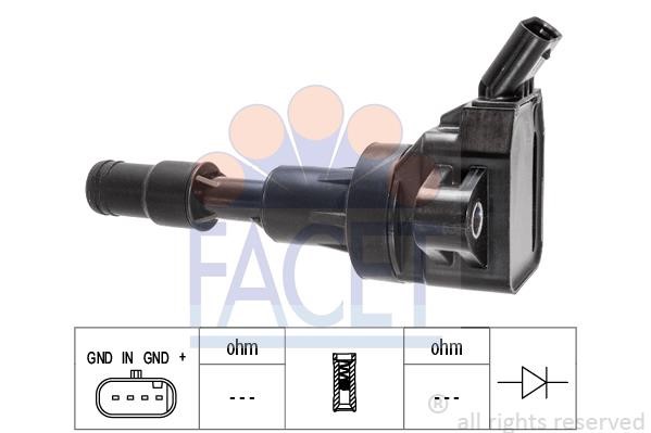 Engine coil pack KIA XCEED (Kia XCEED): 96538 Facet Ignition coil