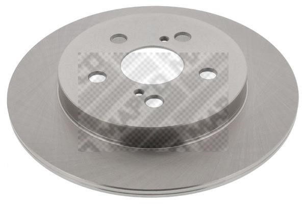 Mapco 25579 Rear brake disc, non-ventilated 25579