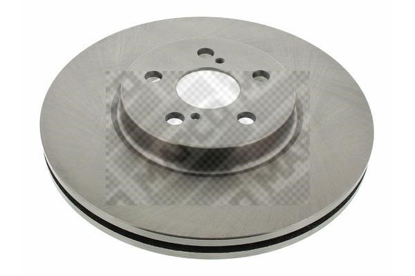 Mapco 45567 Front brake disc ventilated 45567
