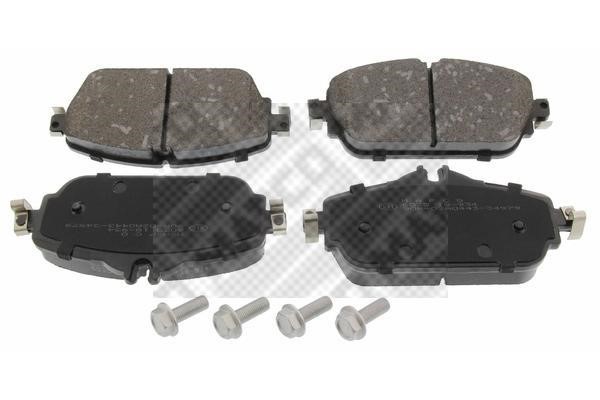 Mapco 6035 Brake Pad Set, disc brake 6035