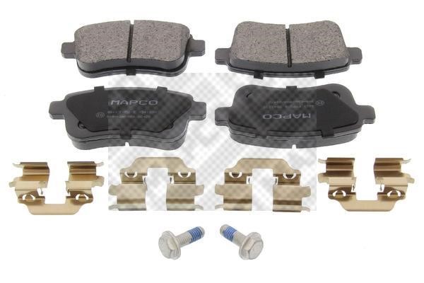 Mapco 6611 Rear disc brake pads, set 6611