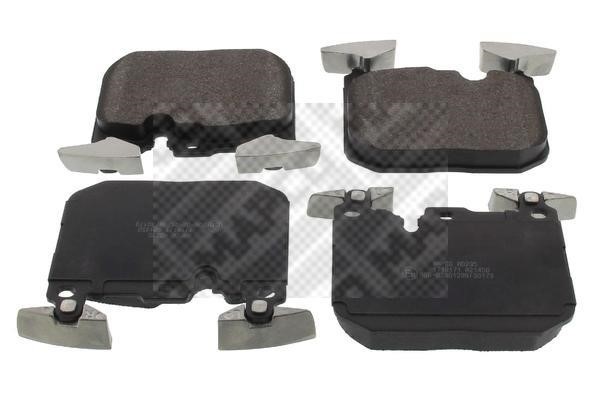 Mapco 6641 Front disc brake pads, set 6641