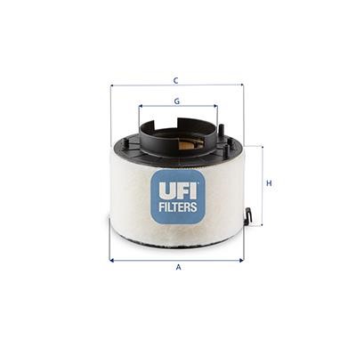 Ufi 27.H06.00 Air filter 27H0600