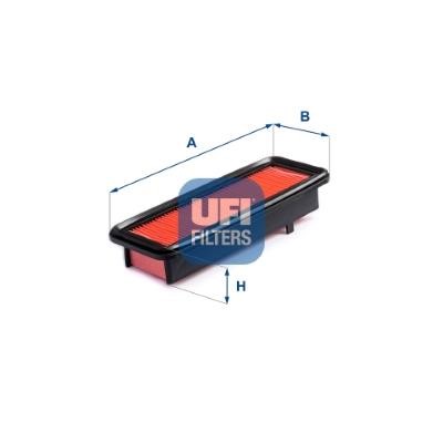 Ufi 30.B76.00 Air filter 30B7600