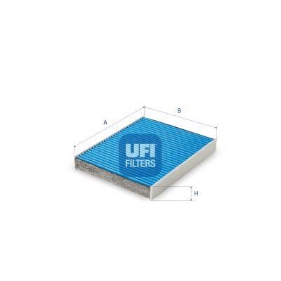 Ufi 34.115.00 Filter, interior air 3411500