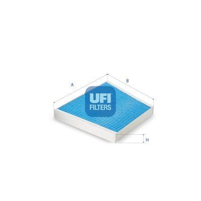 Ufi 34.133.00 Filter, interior air 3413300