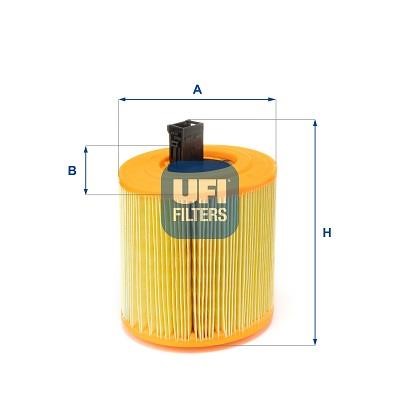 Ufi 27.E61.00 Air filter 27E6100