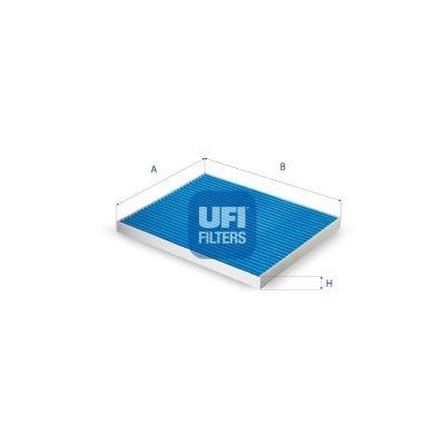 Ufi 34.162.00 Filter, interior air 3416200
