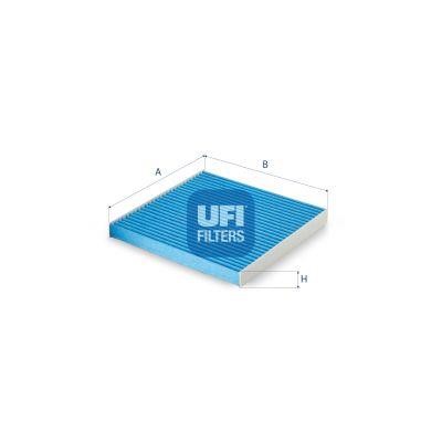 Ufi 34.286.00 Filter, interior air 3428600