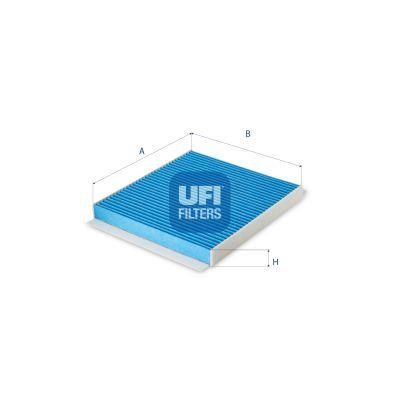 Ufi 34.230.00 Filter, interior air 3423000