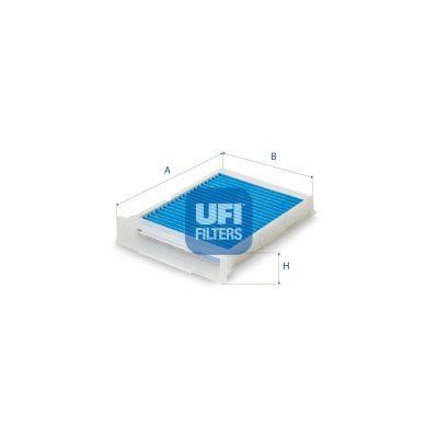 Ufi 34.265.00 Filter, interior air 3426500