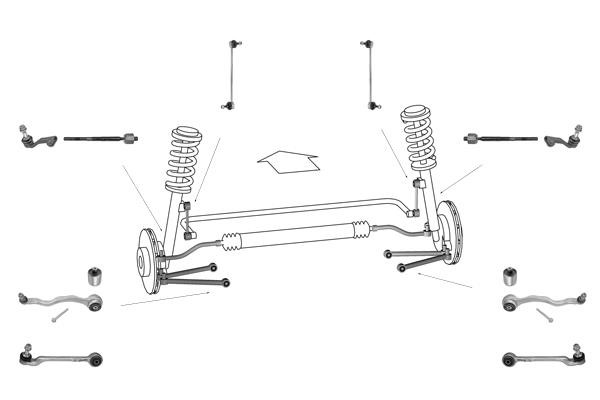 Meyle WG0962000 Control arm kit WG0962000