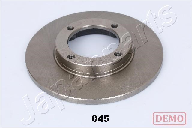 Japanparts DI-045C Unventilated front brake disc DI045C