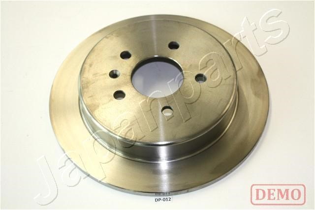 Japanparts DP-0120C Rear ventilated brake disc DP0120C
