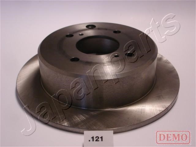 Japanparts DP-121C Rear brake disc, non-ventilated DP121C