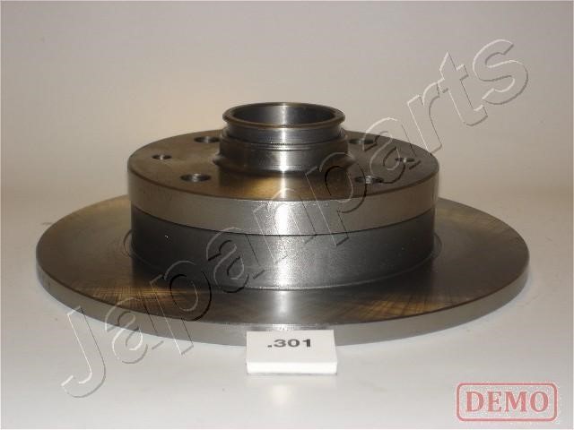 Japanparts DP-301C Rear brake disc, non-ventilated DP301C