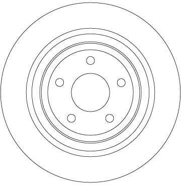 TRW DF6872 Brake disk DF6872 DF6872 TRW Brake disk