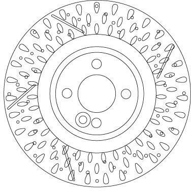 TRW DF6930S Brake Disc DF6930S