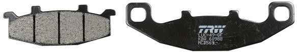 MCB569 TRW Brake pad set