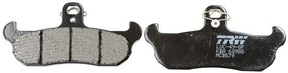 MCB579 TRW Brake pad set