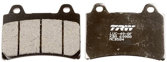 MCB584 TRW Brake pad set