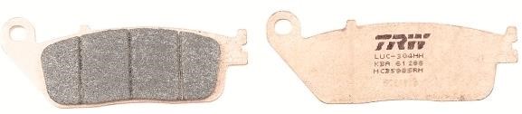 MCB598SRM TRW Brake pad set