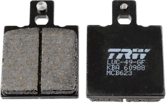 Brake pad Honda: MCB623 TRW Brake pad set