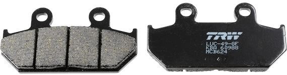 MCB624 TRW Brake pad set