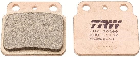 TRW MCB626SI Brake Pad Set, disc brake MCB626SI