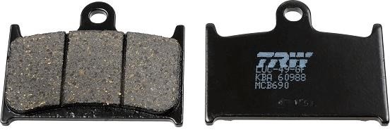MCB690 TRW Brake pad set