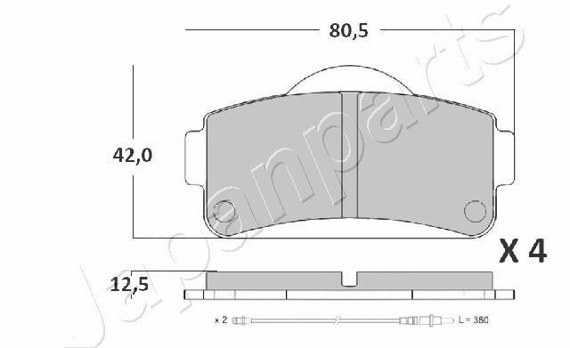 Buy Japanparts PA-MC01 at a low price in United Arab Emirates!