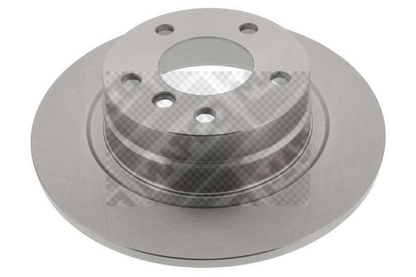 Mapco 25785 Rear brake disc, non-ventilated 25785
