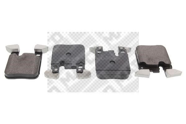 Mapco 6638 Front disc brake pads, set 6638