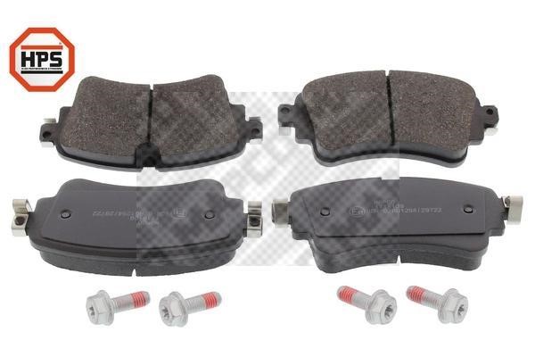 Mapco 6690HPS Rear disc brake pads, set 6690HPS