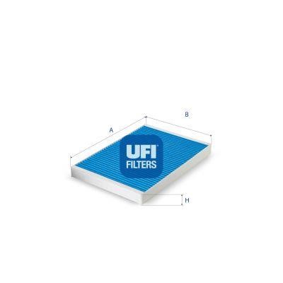 Ufi 34.101.00 Filter, interior air 3410100