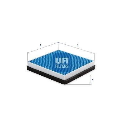 Ufi 34.113.00 Filter, interior air 3411300