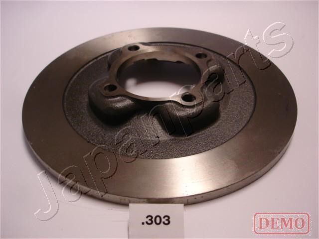 Japanparts DP-303C Rear brake disc, non-ventilated DP303C