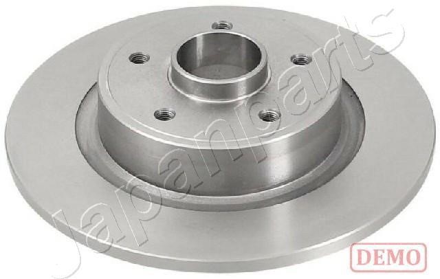 Japanparts DP-0709C Rear brake disc, non-ventilated DP0709C