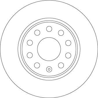 TRW DF6952 Brake disk DF6952 DF6952 TRW Brake disk