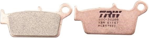 Brake pad Suzuki: MCB575SI TRW Brake pad set