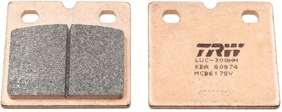 MCB617SV TRW Brake pad set