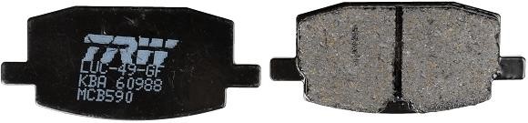 MCB590 TRW Brake pad set