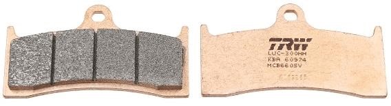 MCB660SV TRW Brake pad set